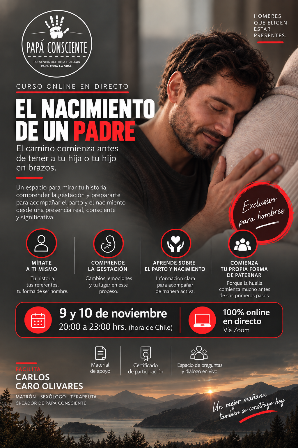 Afiche oficial de El Nacimiento de un Padre